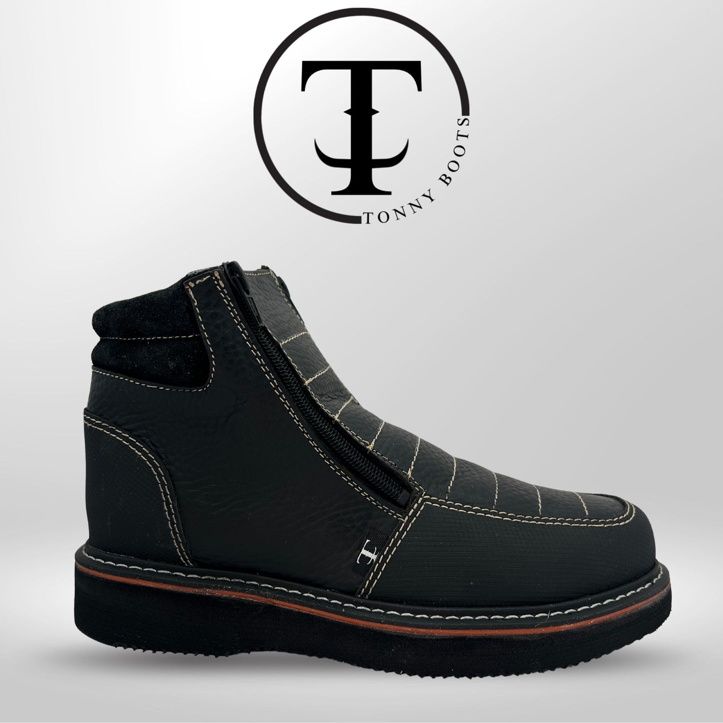 •Piel:Floter •Color:Negro •Suela:Mil Rayas