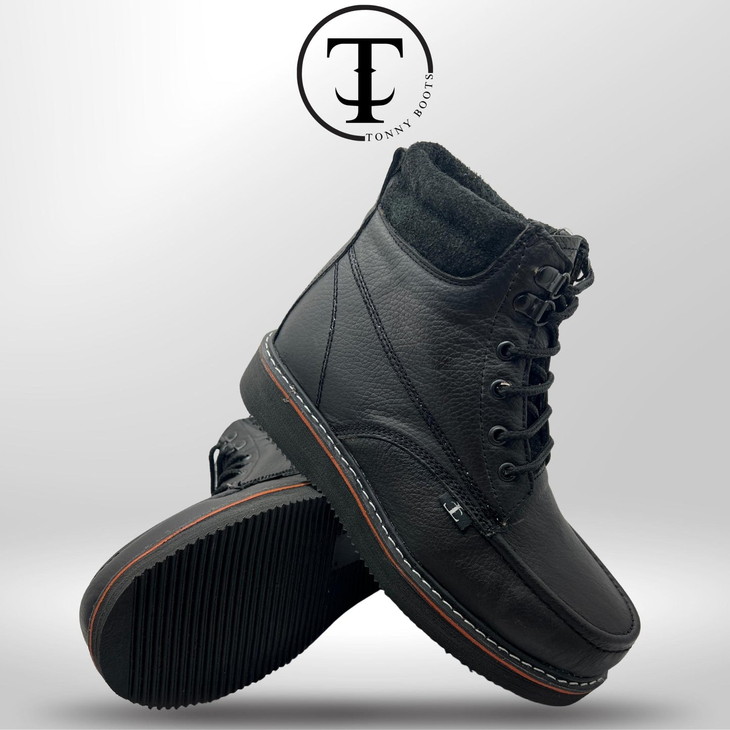 •Piel:Floter •Color:Negro •Suela:Mil Rayas