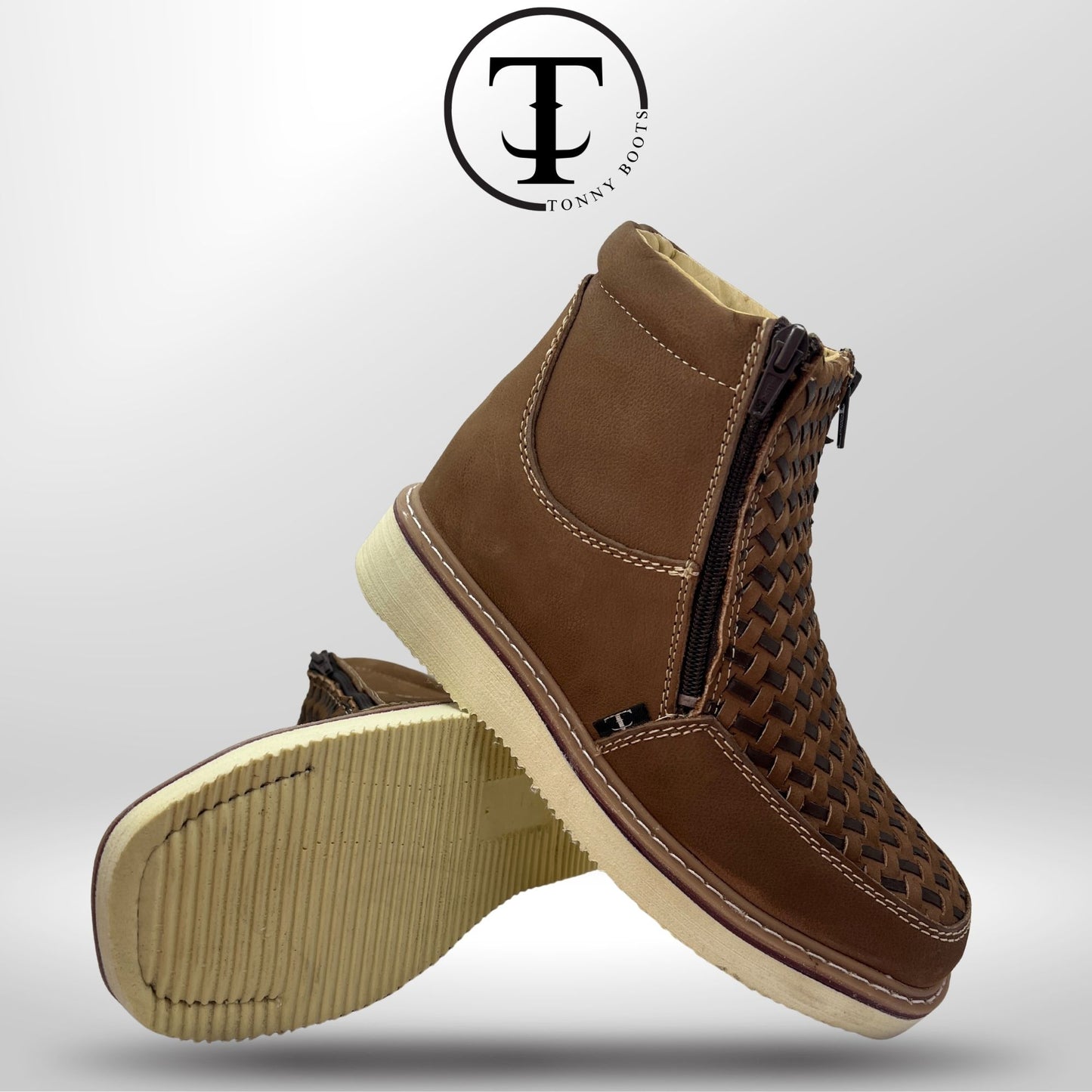 •Petatillo •Color:Miel. •Suela:Mil Rayas