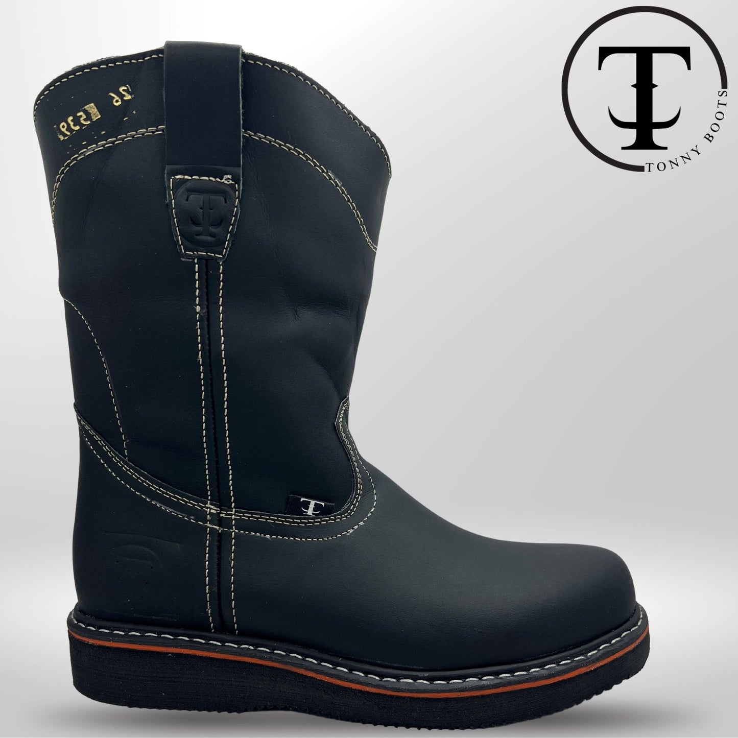 •Piel:Crazy •Color:Negro •Suela:Mil Rayas