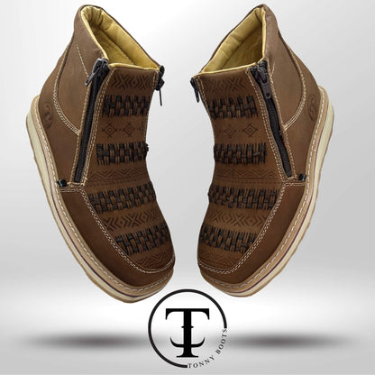 •Tejilaser:Azteca •Color:Miel •Suela:Densidad