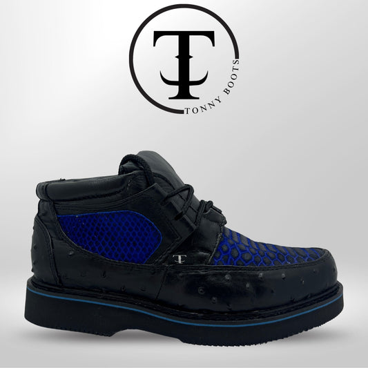 •Maromero  •Color:Negro-Azul •Suela:Laredo Bilbo
