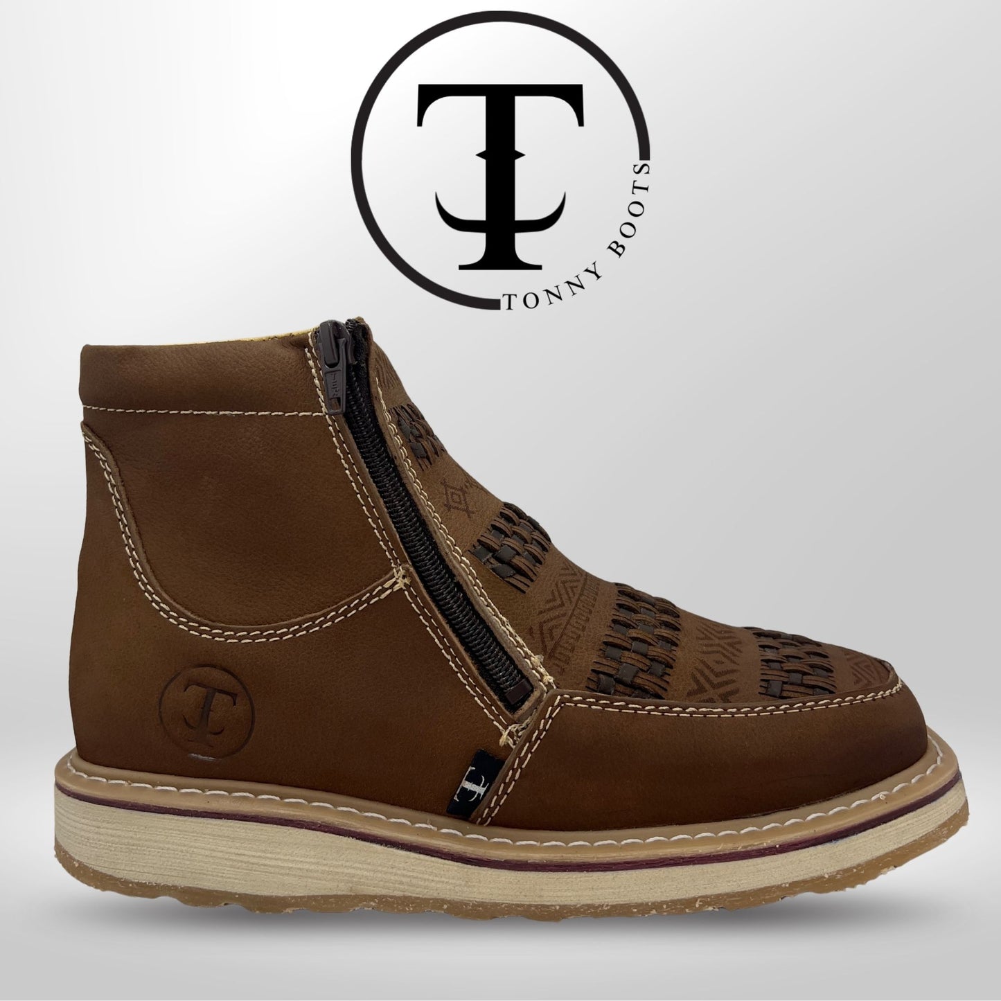 •Tejilaser:Azteca •Color:Miel •Suela:Densidad