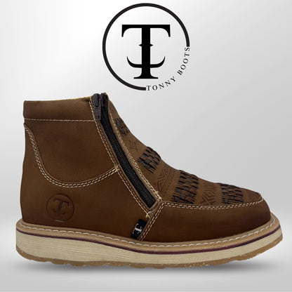 •Tejilaser:Azteca •Color:Miel •Suela:Densidad