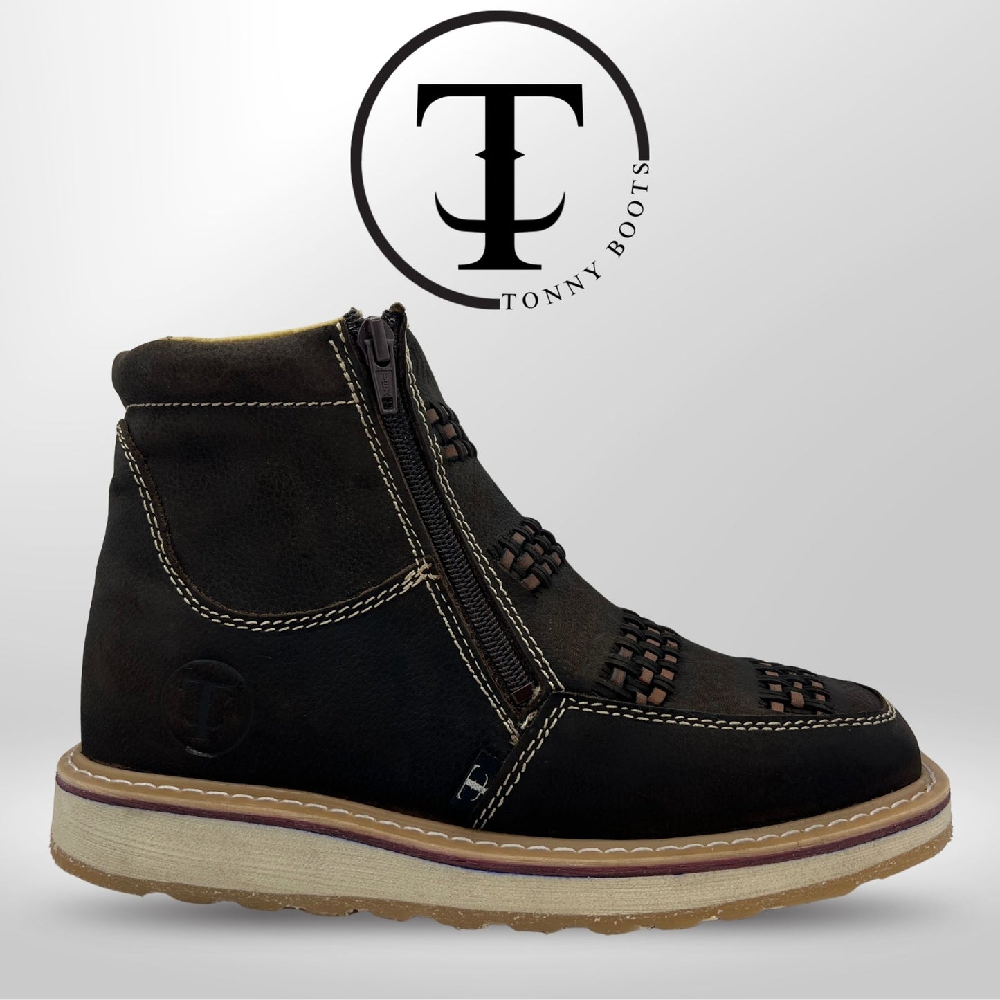 •Tejilaser:Azteca •Color:Café •Suela:Densiad