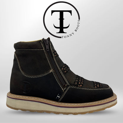 •Tejilaser:Azteca •Color:Café •Suela:Densiad