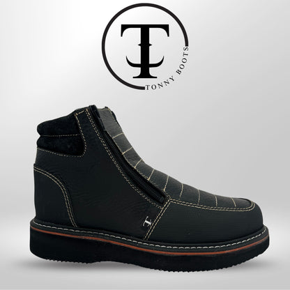 •Piel:Floter •Color:Negro •Suela:Mil Rayas