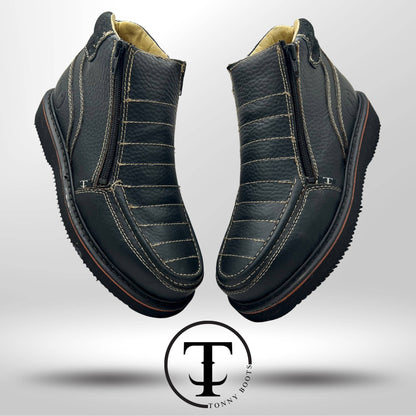 •Piel:Floter •Color:Negro •Suela:Mil Rayas