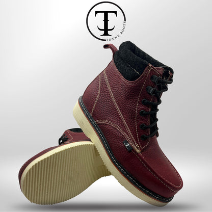 •Piel:Floter •Color:Vino •Suela:Mil Rayas