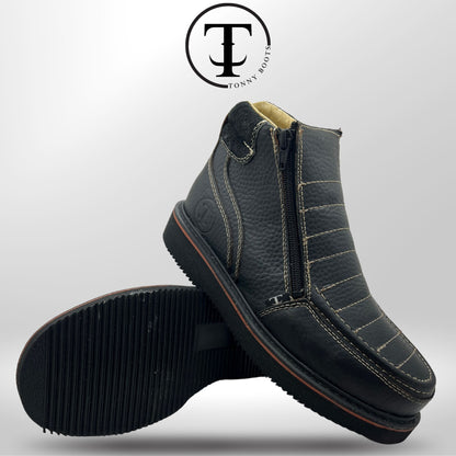 •Piel:Floter •Color:Negro •Suela:Mil Rayas