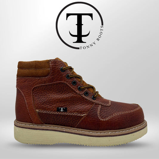 •Zapato de Trabajo Cintas •Piel:Floter •Suela:Mil Rayas