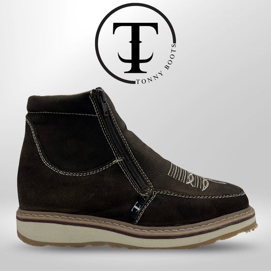 •Ringle:Vaquero •Color:Café •Suela:Densiad