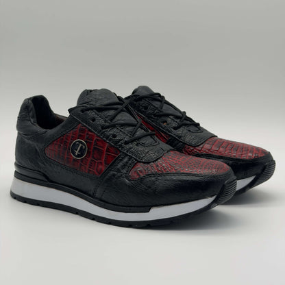 Tenis Mora Cocodrilo Rojo