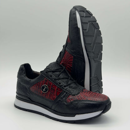 Tenis Mora Cocodrilo Rojo