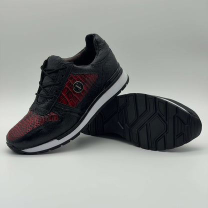 Tenis Mora Cocodrilo Rojo