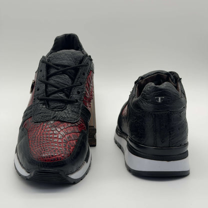 Tenis Mora Cocodrilo Rojo