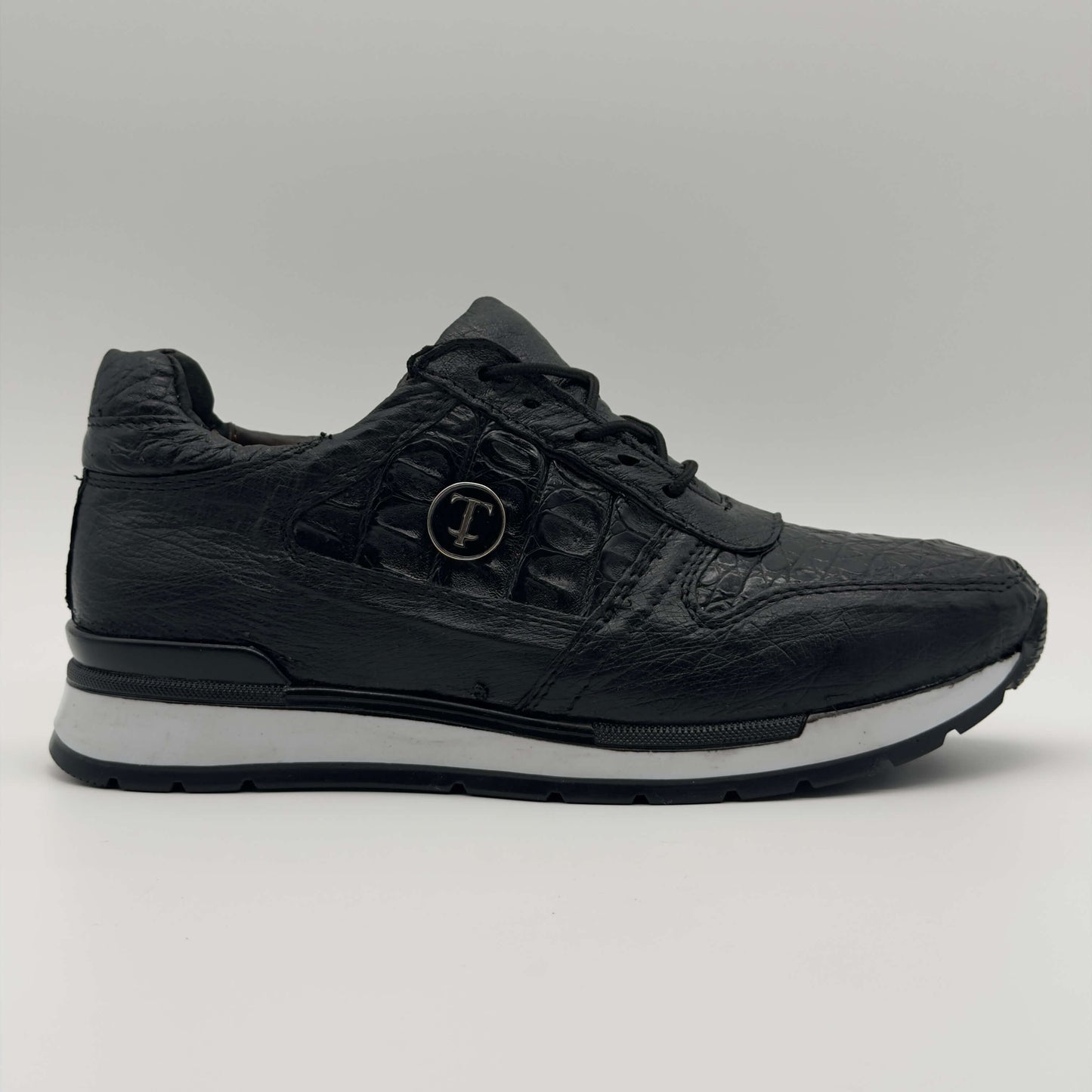 Tenis Mora Cocodrilo Negro