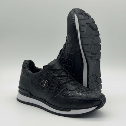Tenis Mora Cocodrilo Negro