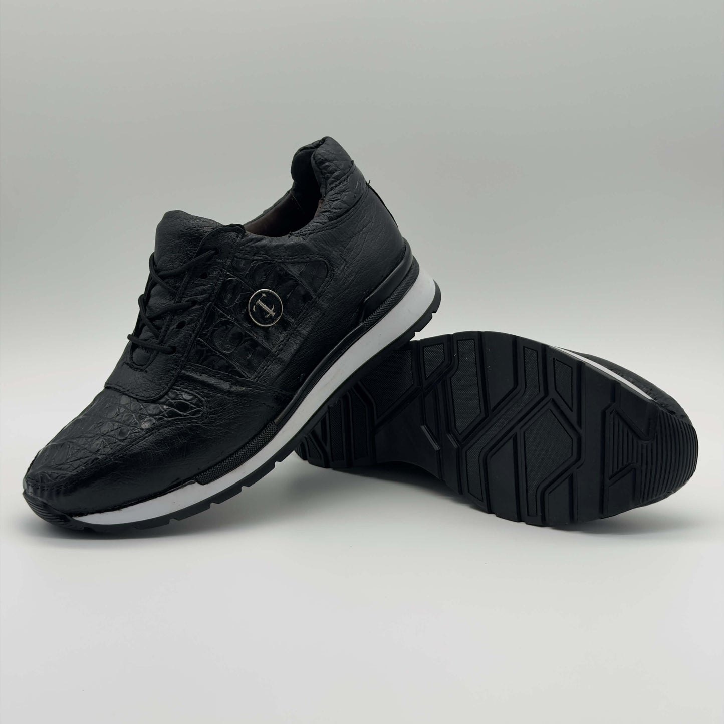 Tenis Mora Cocodrilo Negro