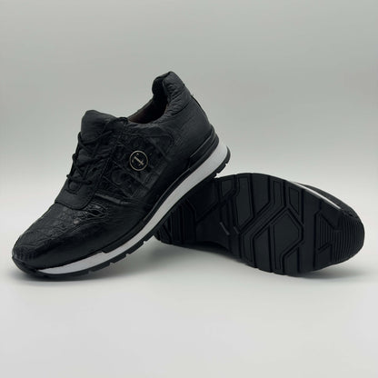 Tenis Mora Cocodrilo Negro