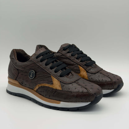 Tenis Luna Avestruz Café