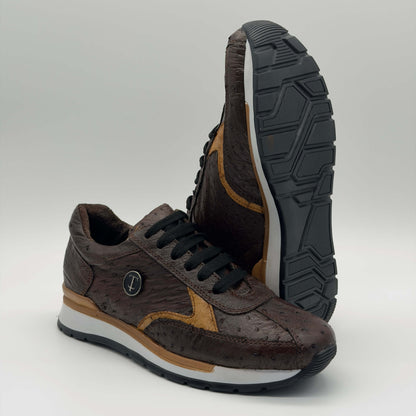 Tenis Luna Avestruz Café