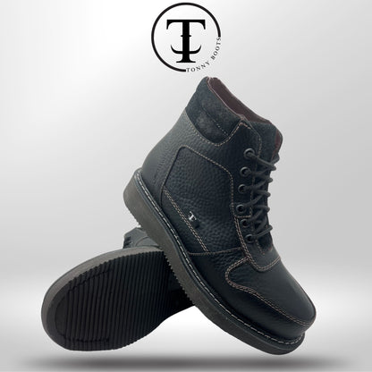 •Piel:Floter •Color:Negra •Suela:Mil Rayas