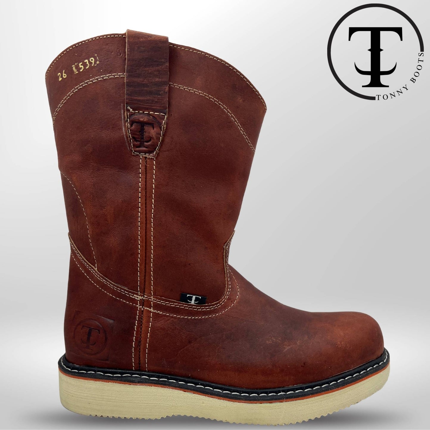 •Piel:Crazy •Color:Shedrón •Suela:Mil Rayas