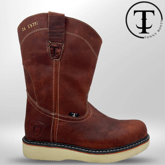 •Piel:Crazy •Color:Shedrón •Suela:Mil Rayas