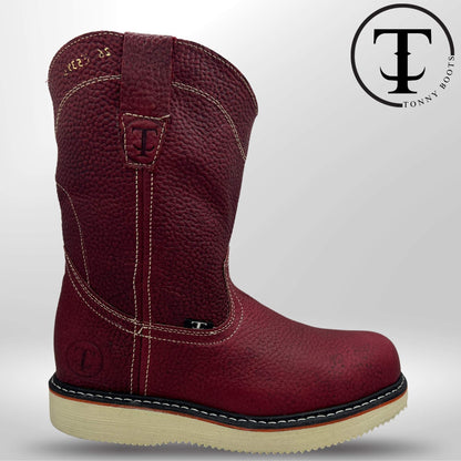 •Piel:Floter •Color:Vino •Suela:Mil Rayas