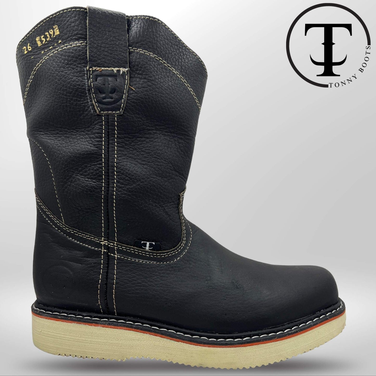 •Piel:Floter •Color:Negro •Suela:Mil Rayas