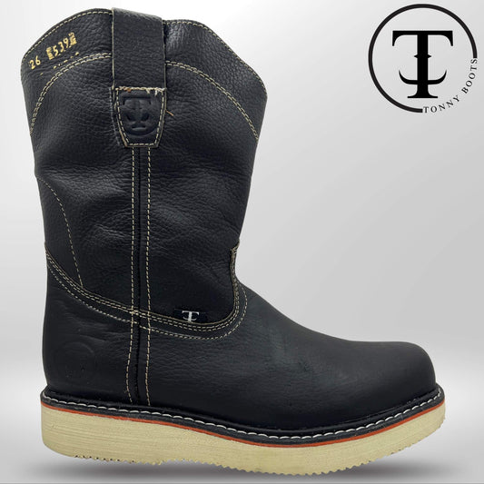 •Piel:Floter •Color:Negro •Suela:Mil Rayas