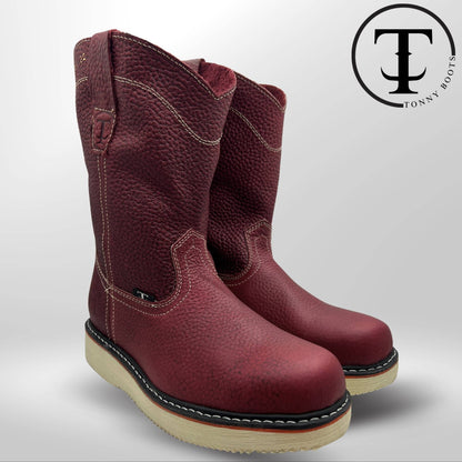 •Piel:Floter •Color:Vino •Suela:Mil Rayas