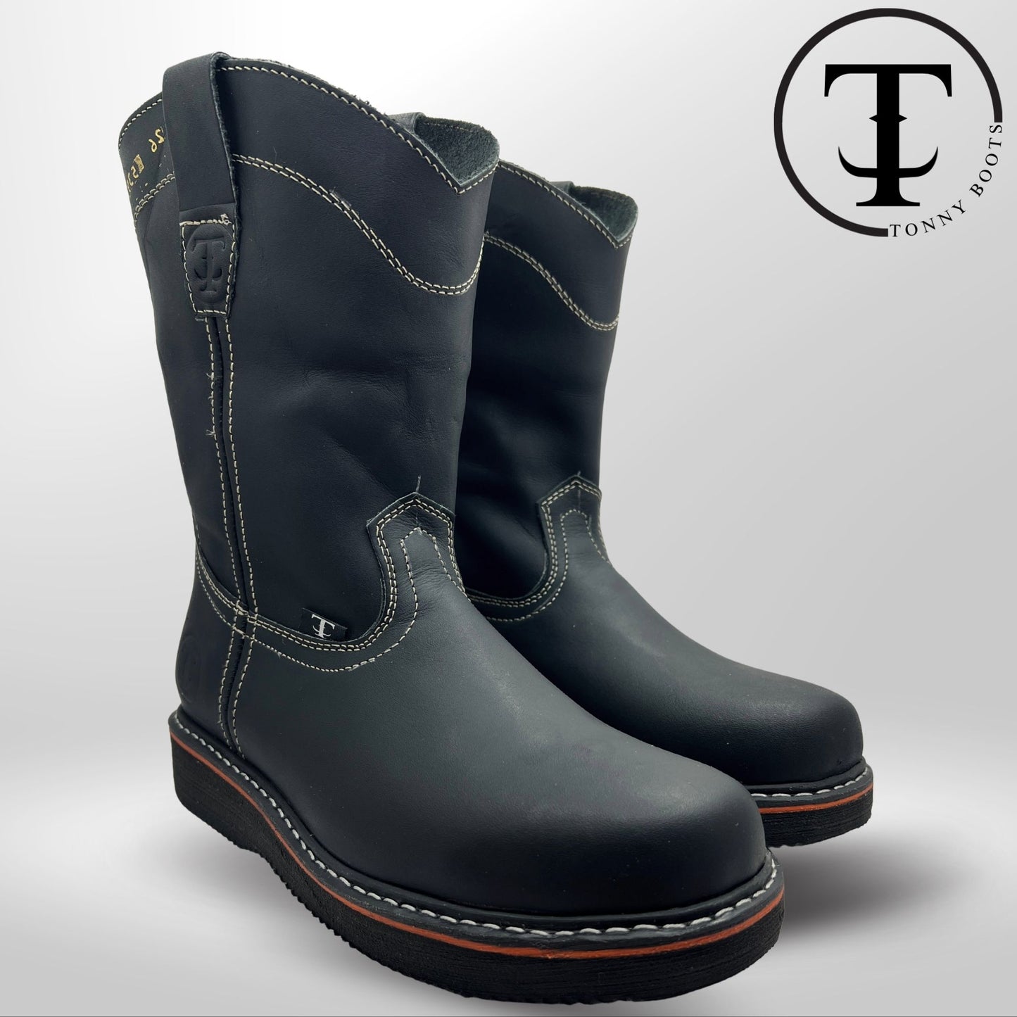 •Piel:Crazy •Color:Negro •Suela:Mil Rayas