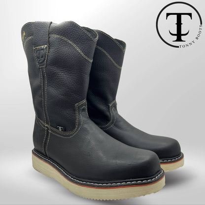 •Piel:Floter •Color:Negro •Suela:Mil Rayas