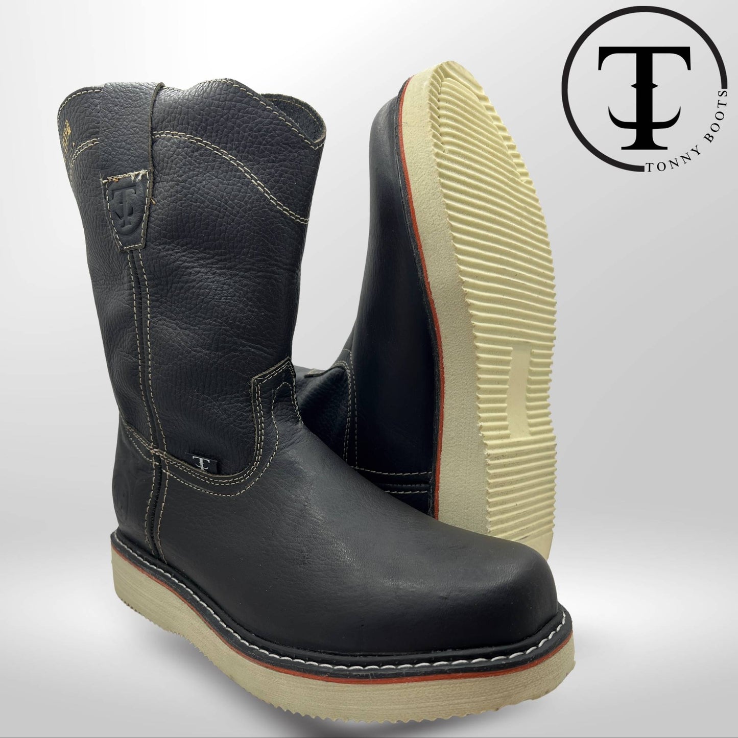 •Piel:Floter •Color:Negro •Suela:Mil Rayas