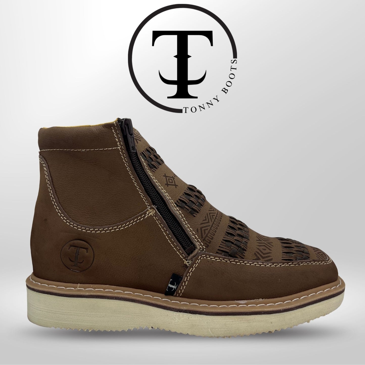 •Tejilaser:Azteca •Color:Arena •Suela:Mil Rayas