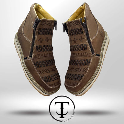 •Tejilaser:Azteca •Color:Arena •Suela:Densiad