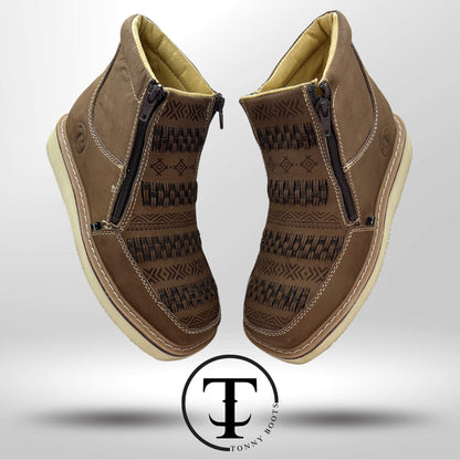 •Tejilaser:Azteca •Color:Arena •Suela:Mil Rayas