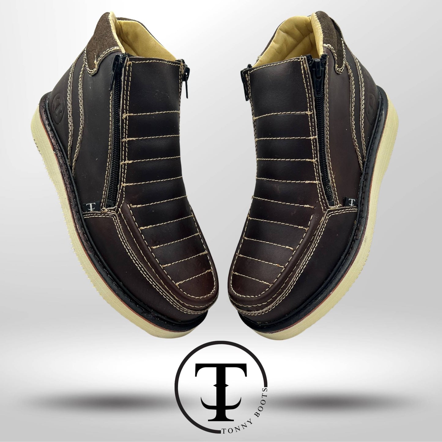 •Piel:Floter •Color:Café •Suela:Mil Rayas