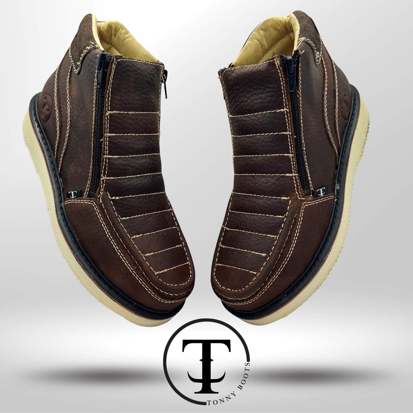 •Piel:Crazy •Color:Café •Suela:Mil Rayas