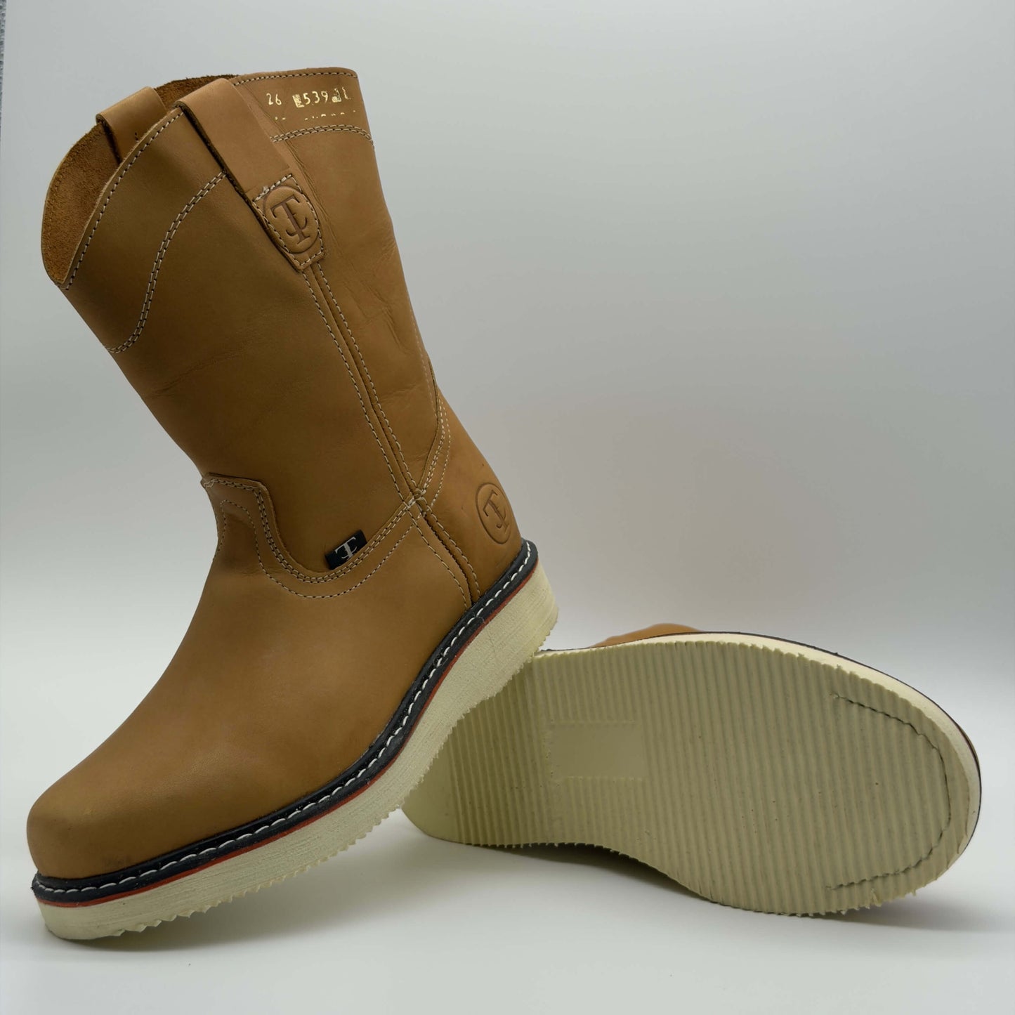 Bota de Trabajo Roper Crazy Miel Mil Rayas