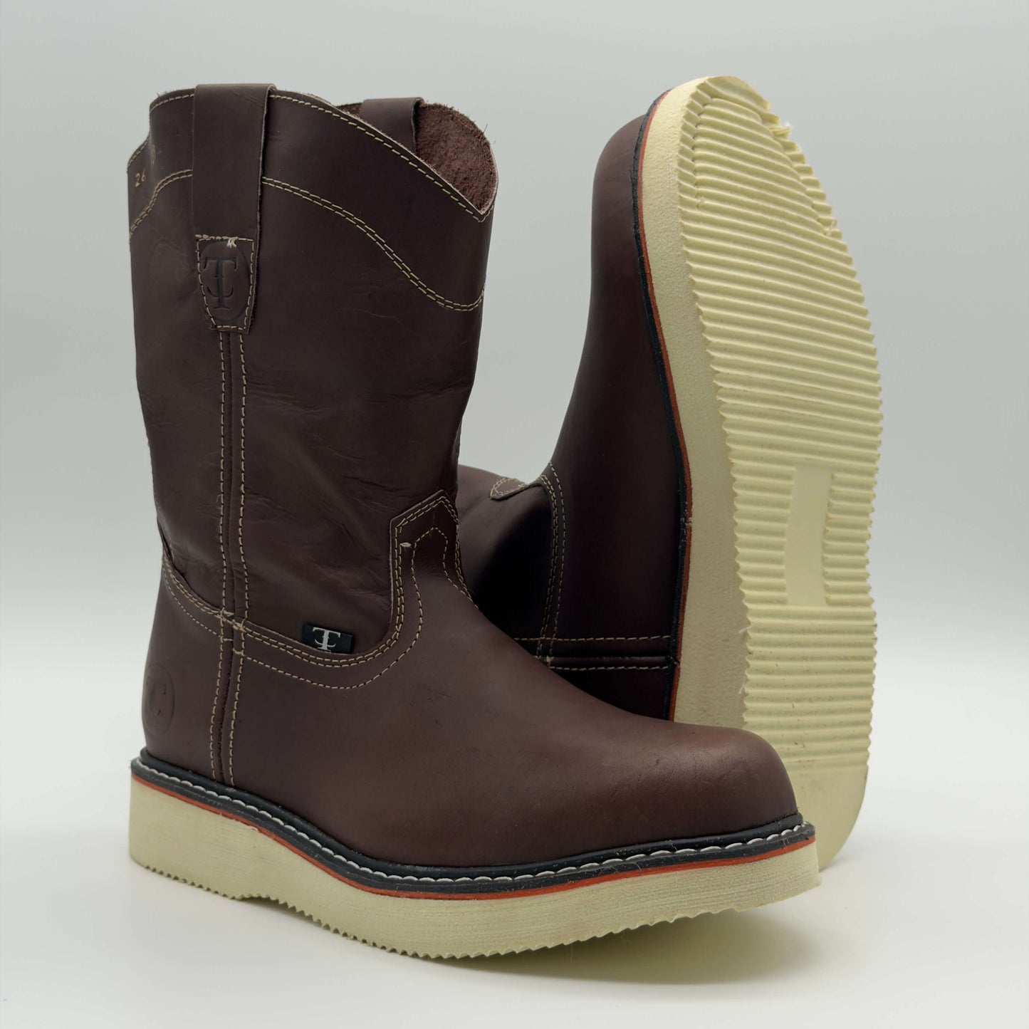 Bota de Trabajo Roper Crazy Café Mil Rayas