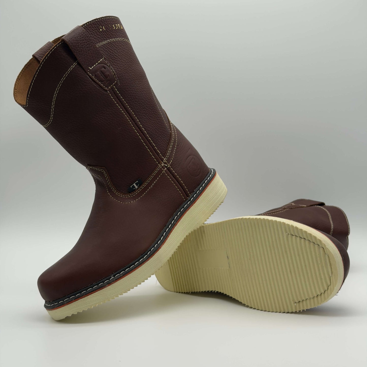 Bota de Trabajo Roper Floter Café Mil Rayas