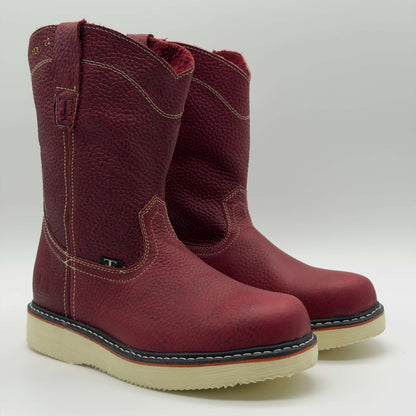 Bota de Trabajo Roper Floter Vino Mil Rayas