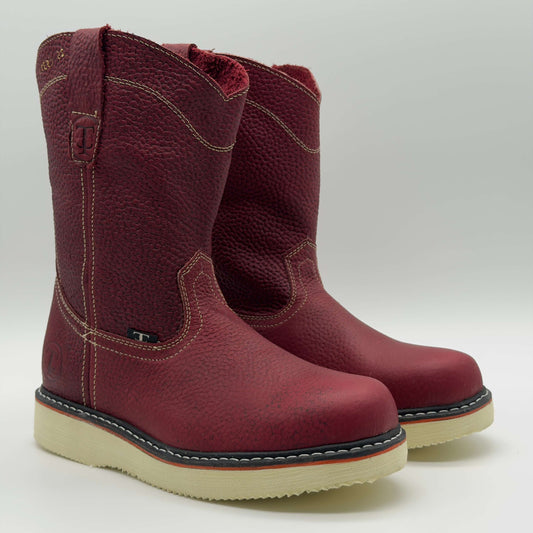 Bota de Trabajo Roper Floter Vino Mil Rayas
