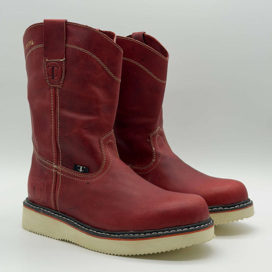 Bota de Trabajo Roper Crazy Vino Mil Rayas