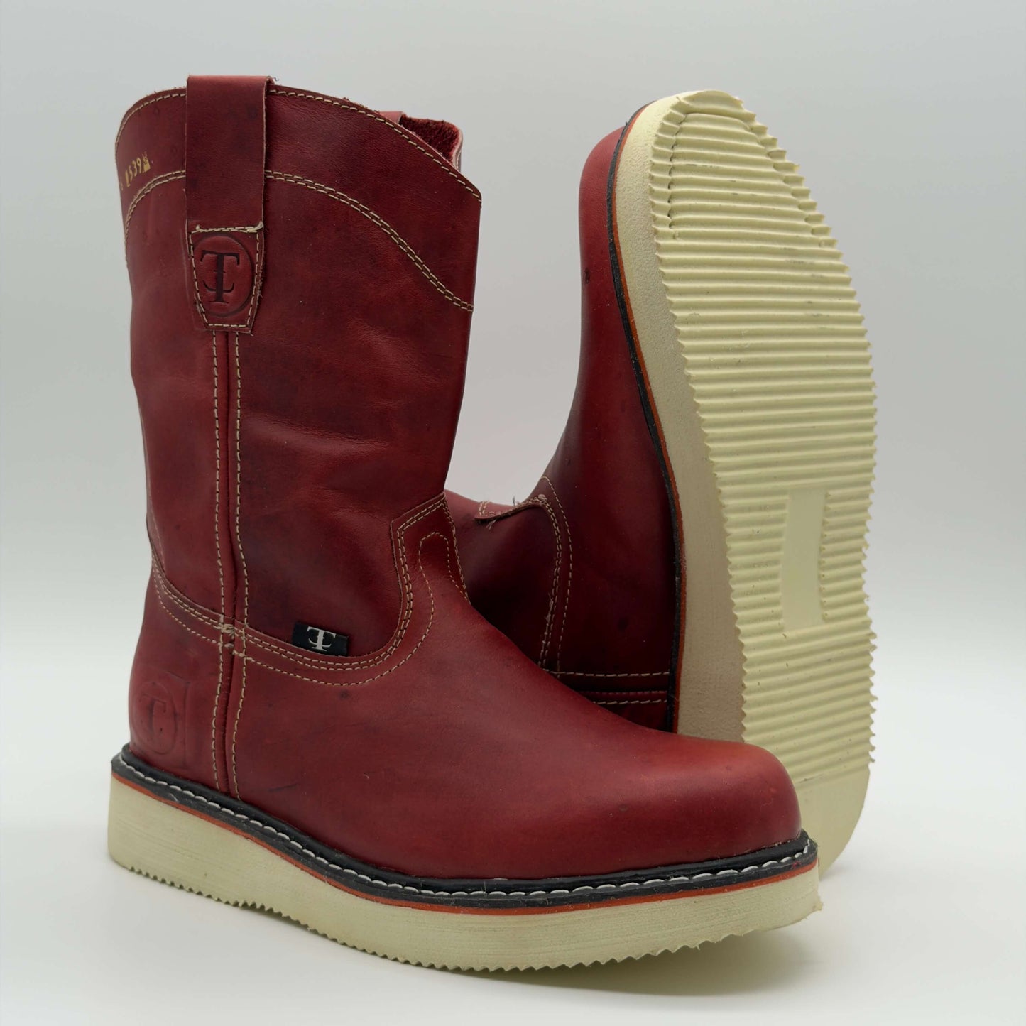 Bota de Trabajo Roper Crazy Vino Mil Rayas