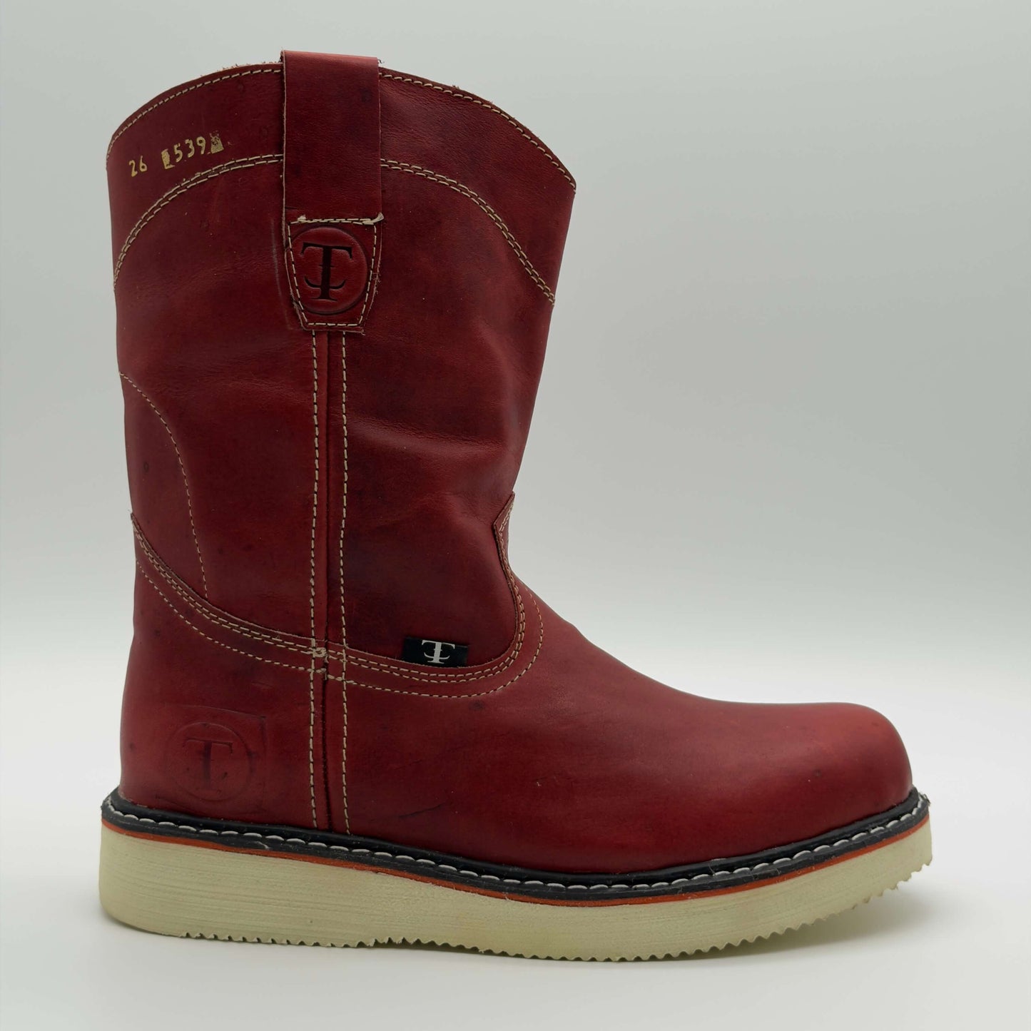 Bota de Trabajo Roper Crazy Vino Mil Rayas