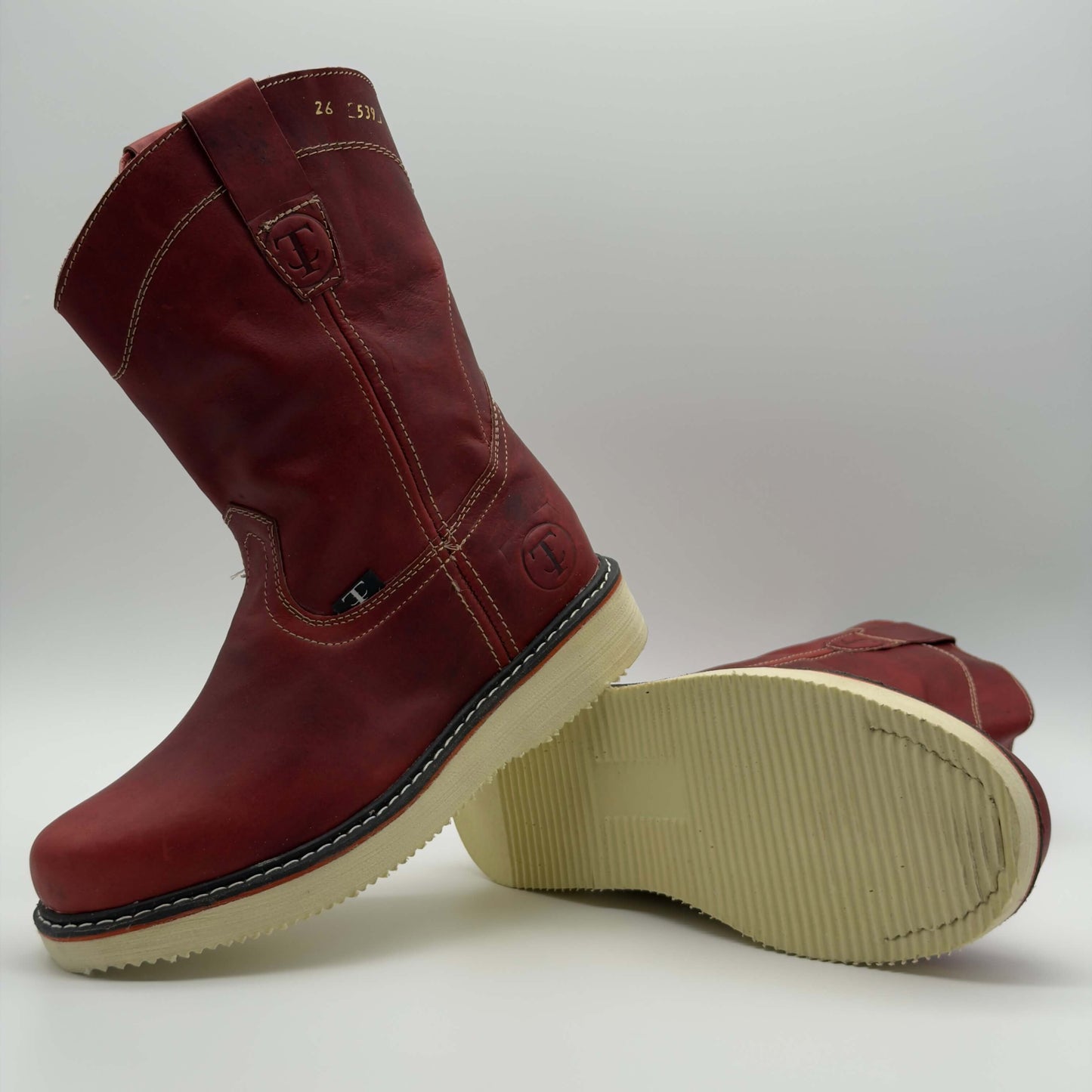 Bota de Trabajo Roper Crazy Vino Mil Rayas
